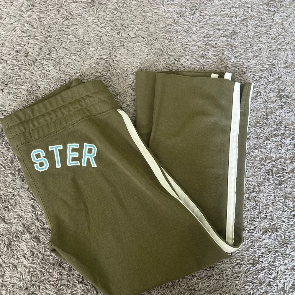Vintage Y2K Hollister capri track pants 💚 - Picture 6 of 7